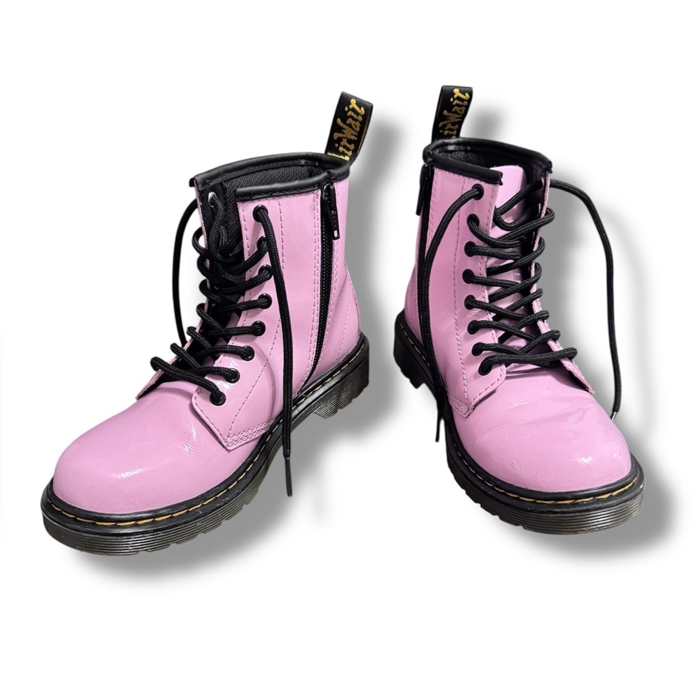 Youth Light Pink Dr. Marten Boots EUC